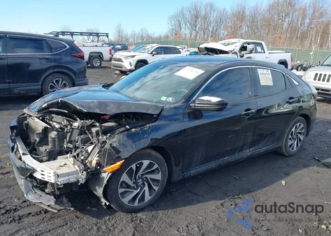 2017 Honda Civic Lx из США, поврежденный, VIN SHHFK7H32HU419894